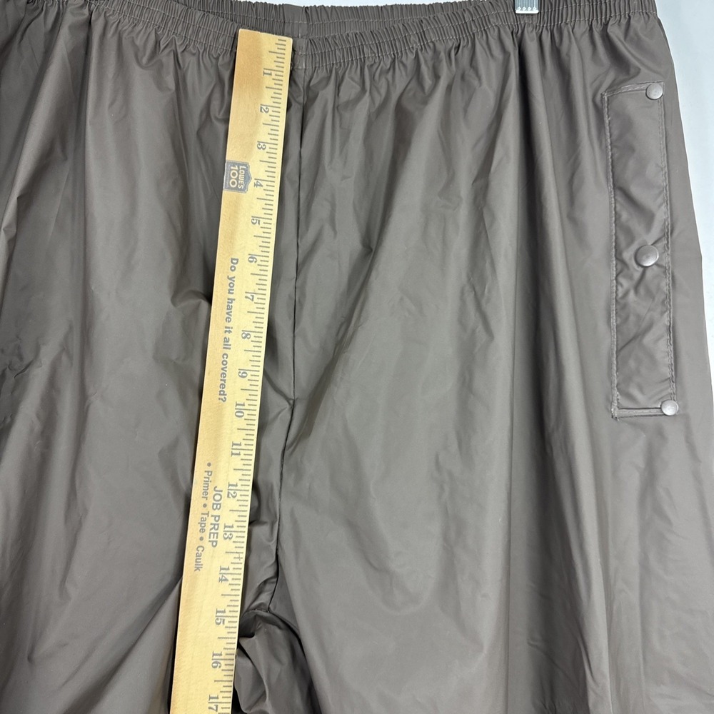 Bass Pro Shops Pants Mens 2XL Gray Waterproof Gore-Tex Fishing Nylon Outdoorsmen - Picture 8 of 9